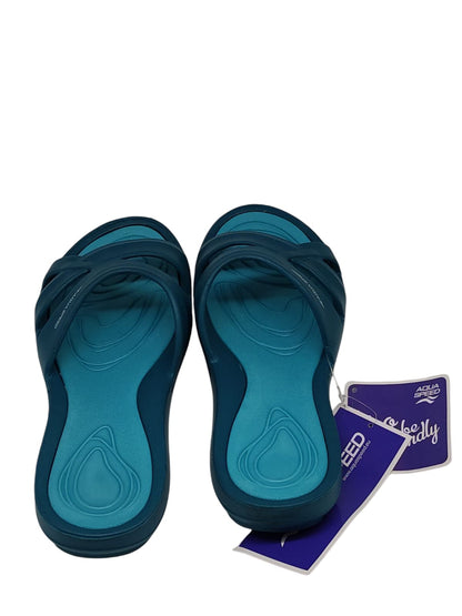 Aqua Speed Set Duschsandalen Damen + Mikrofasertuch Duschschuhe Gr. 40