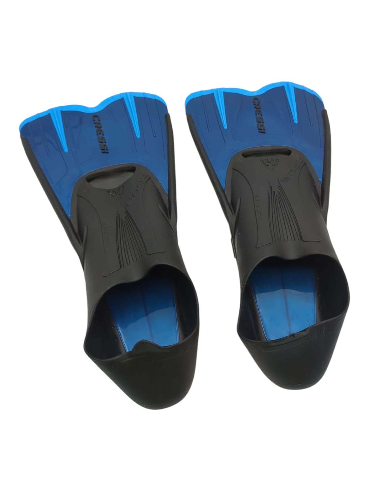 Cressi Agua Fins Swimming Snorkeling Dive Fins Size 35/36 Blue
