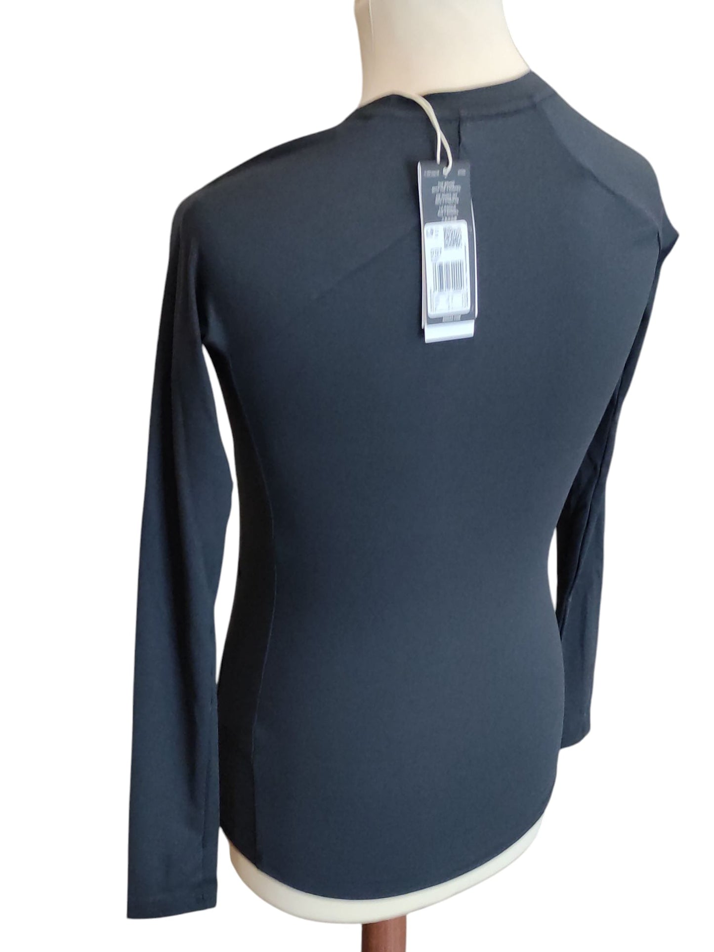 adidas Damen Techfit Training Langarm Langärmeliges T-Shirt Schwarz S