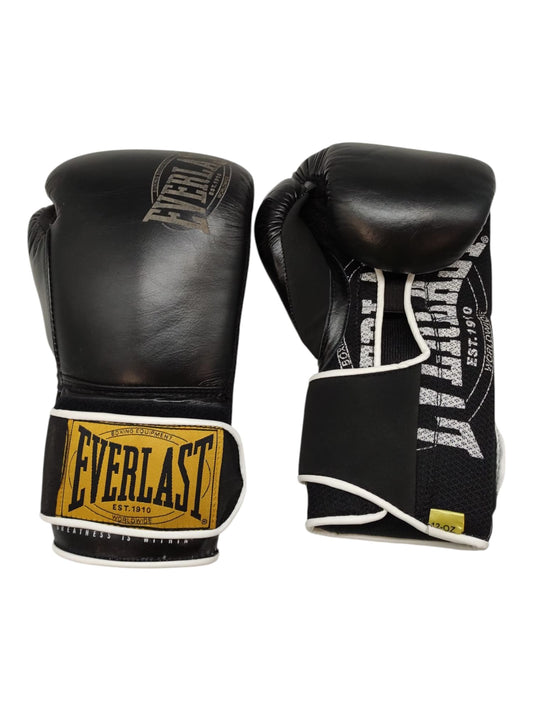 Everlast 1910 Classic Boxhandschuhe für Training Schwarz 340 g