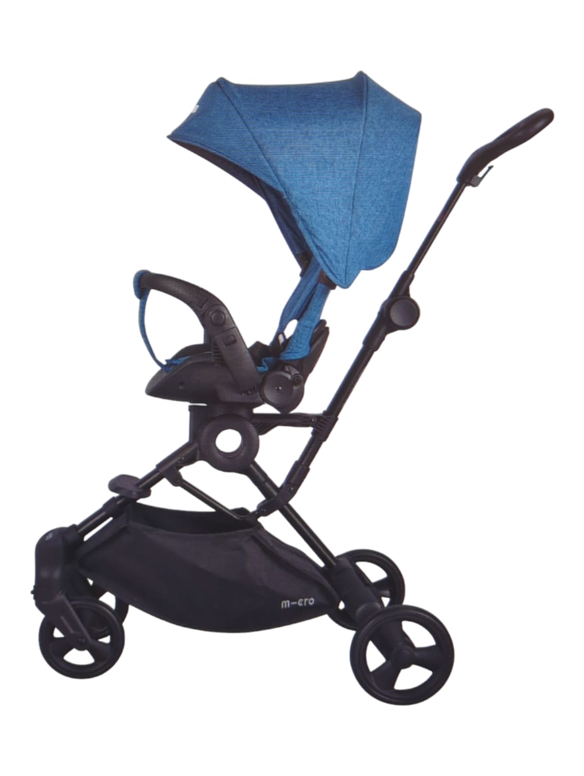 Micro Trike 360 Plus Kleinkinder-Buggy 360° Drehsitz Leichter Kinderwagen