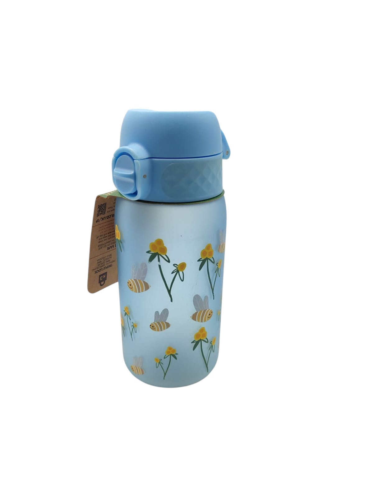 Ion8 Kids Water Bottle 350ml Leakproof Sports Bottle with Lid