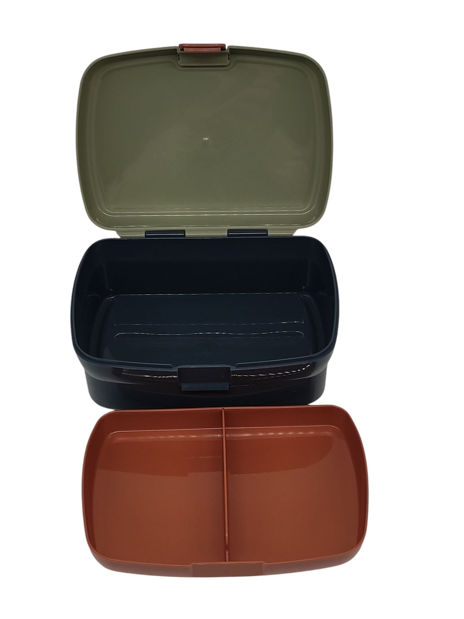 LÄSSIG Lunchbox Kids Lunch Box Snack Box BPA-free Blue