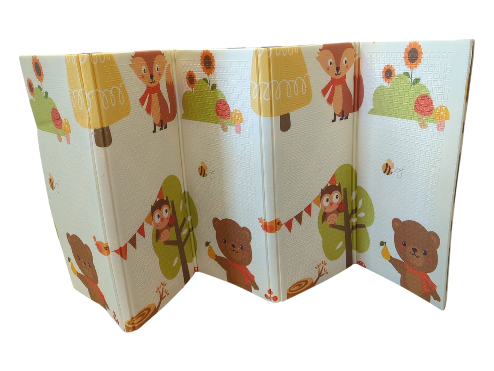 Sweet Fox Faltbare Spielmatte Kinder 150 x 180 cm