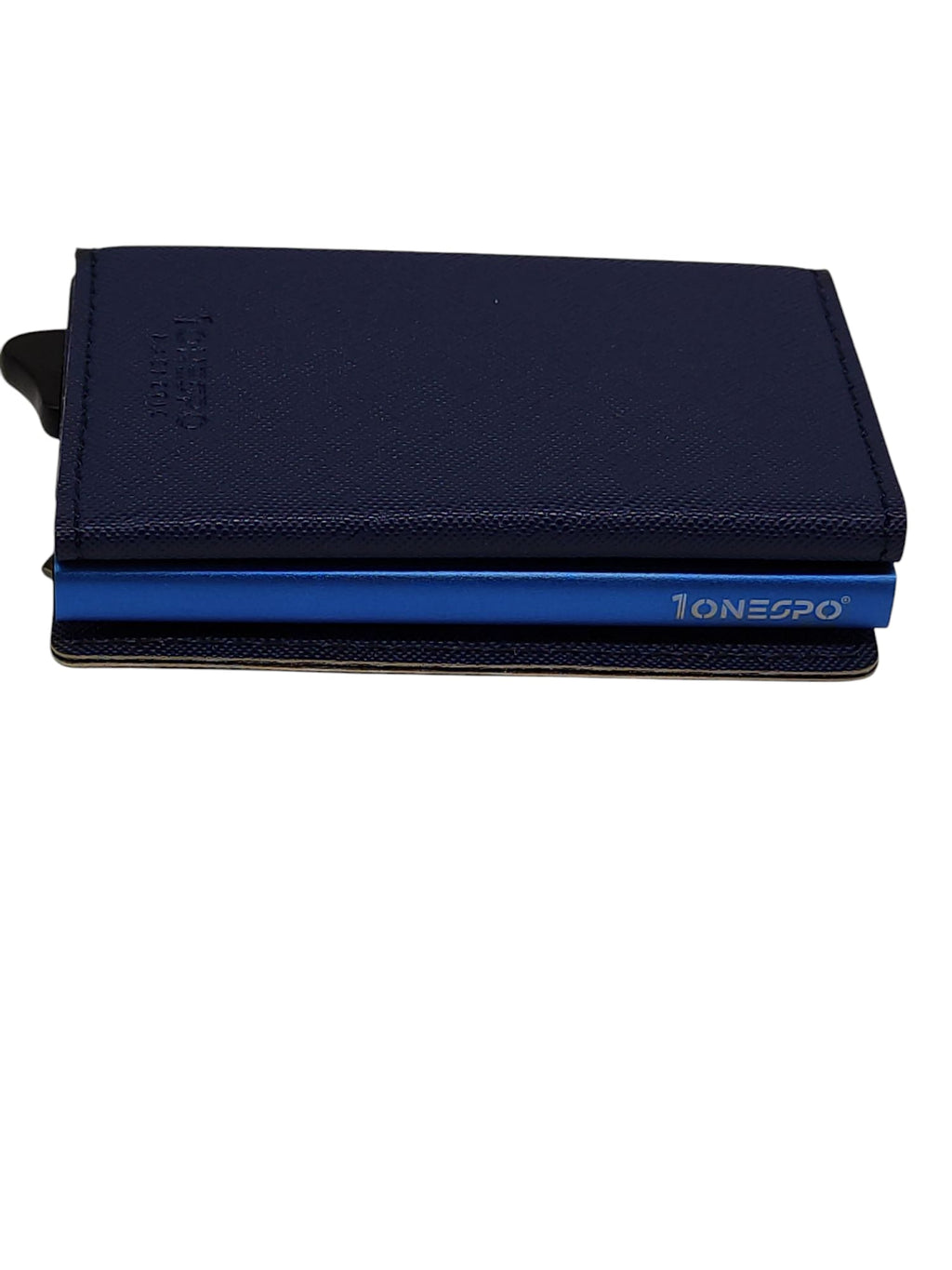 Sinum MAGNETIC Saffiano Leder Portemonnaie RFID Blau