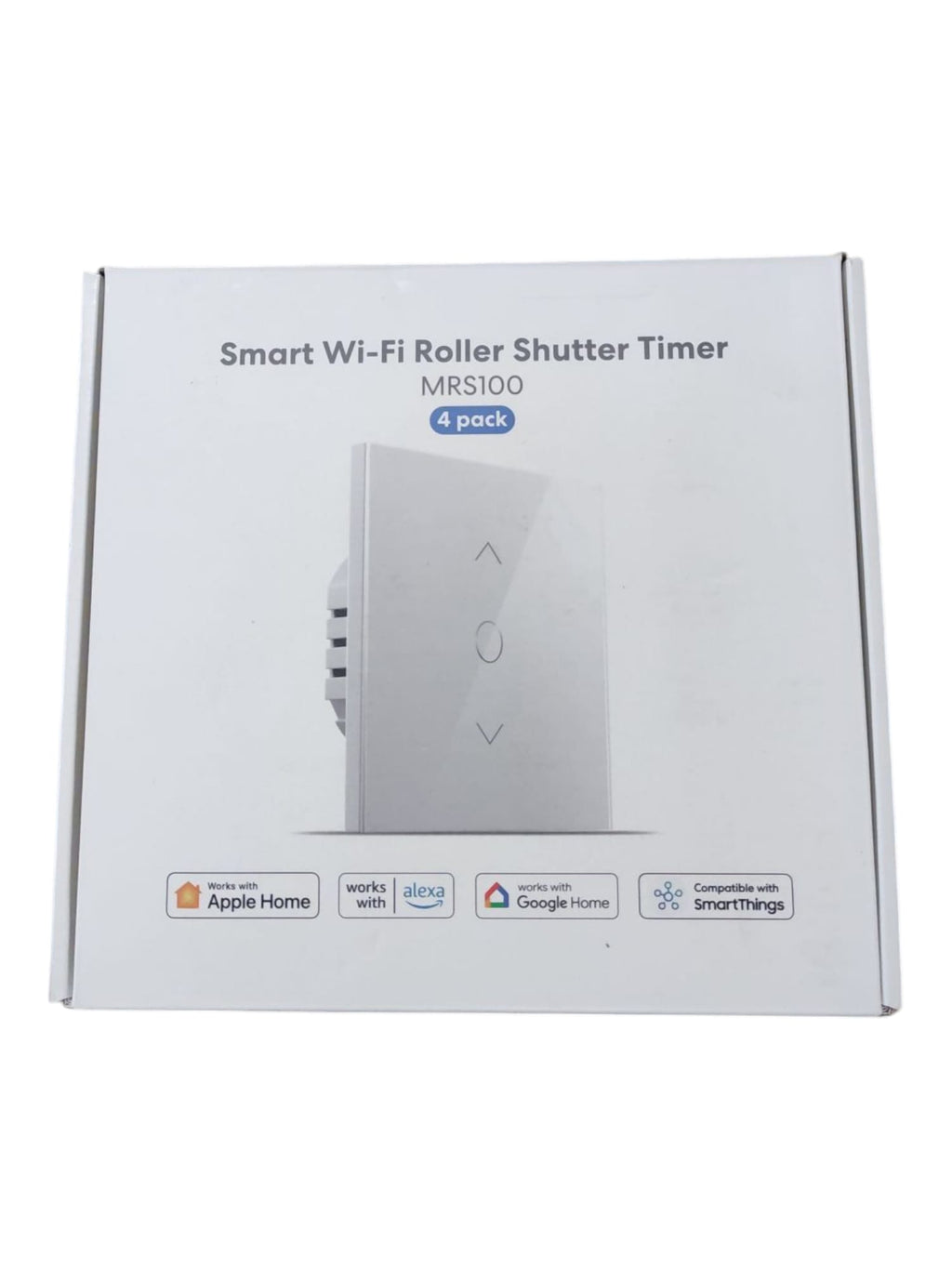 Meross Rolladenschalter WLAN 4er HomeKit Alexa Google Home 80x80mm
