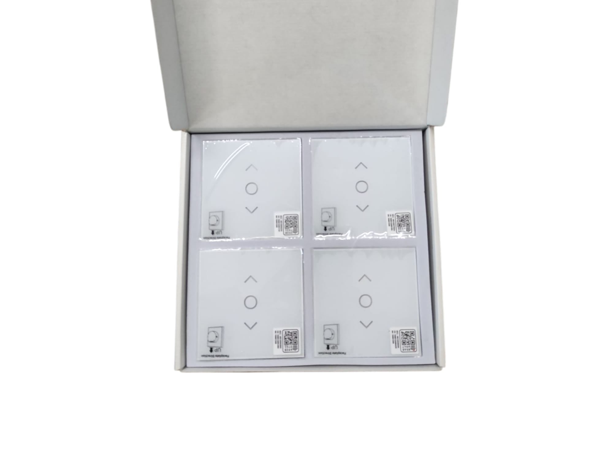 Meross Rolladenschalter WLAN 4er HomeKit Alexa Google Home 80x80mm