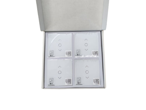 meross Rolladenschalter WLAN 4er Set HomeKit Alexa Google Home feuerfest PC-Material 80x80mm