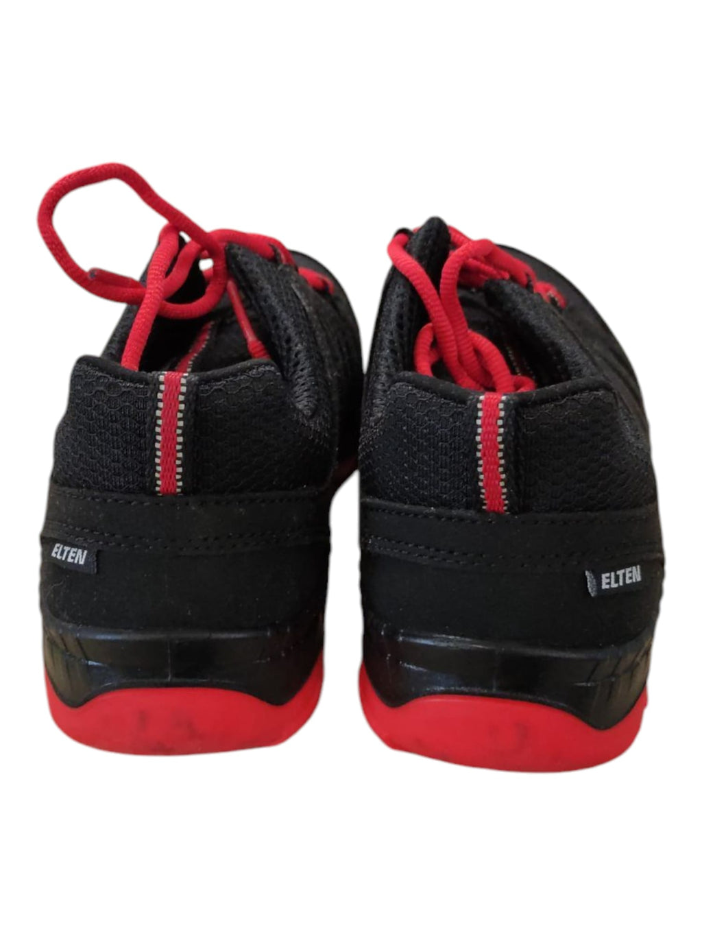 ELTEN Mixte Maddox Schwarz-Rot ESD S3 Arbeitsschuh, 41 EU