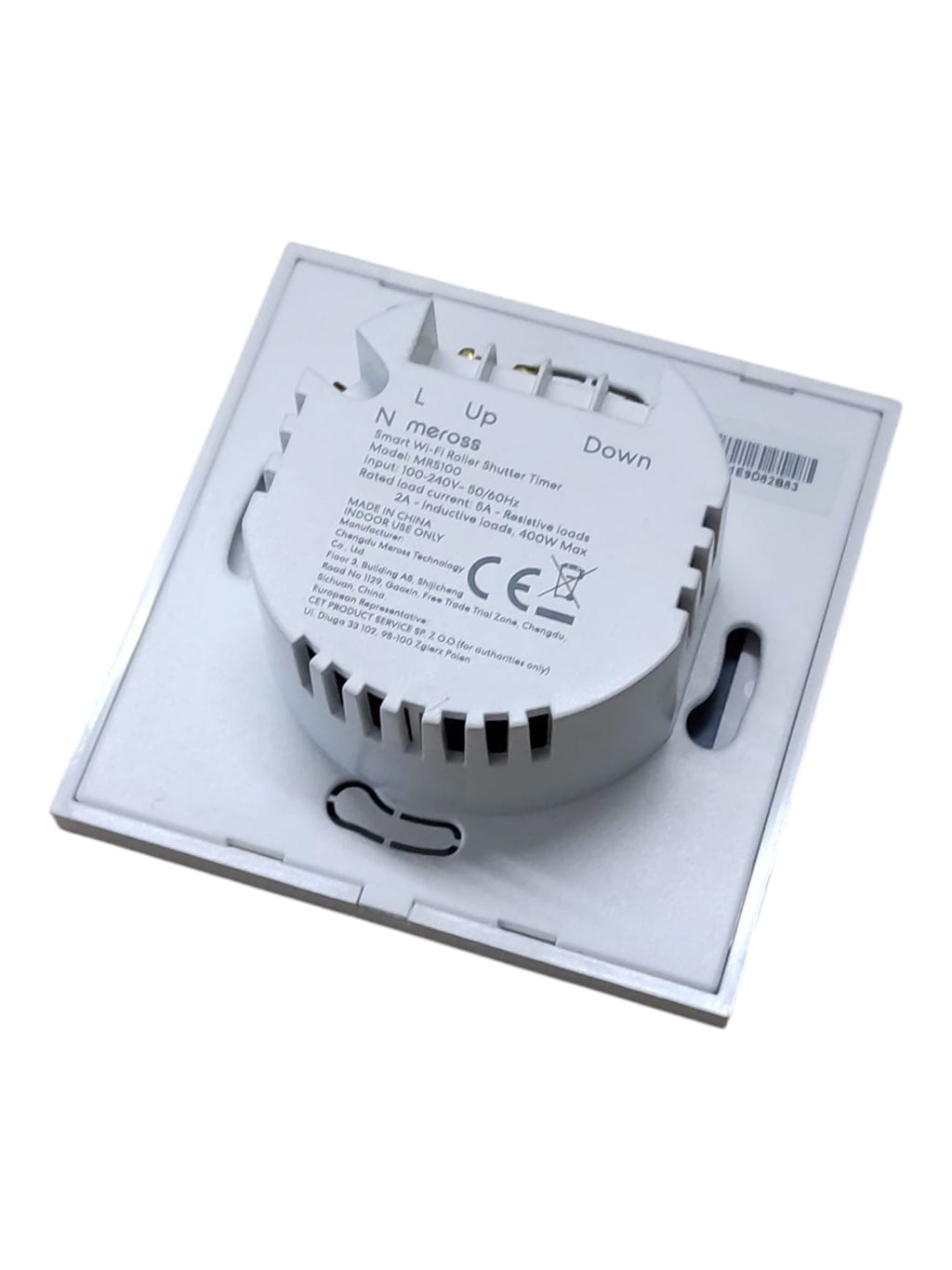 Meross Rolladenschalter WLAN 4er HomeKit Alexa Google Home 80x80mm