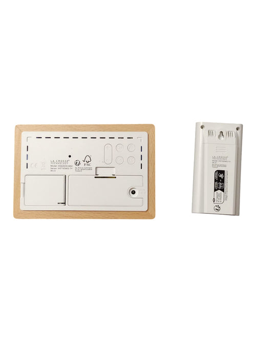 La Crosse Technology Weather Station with Wood Contour