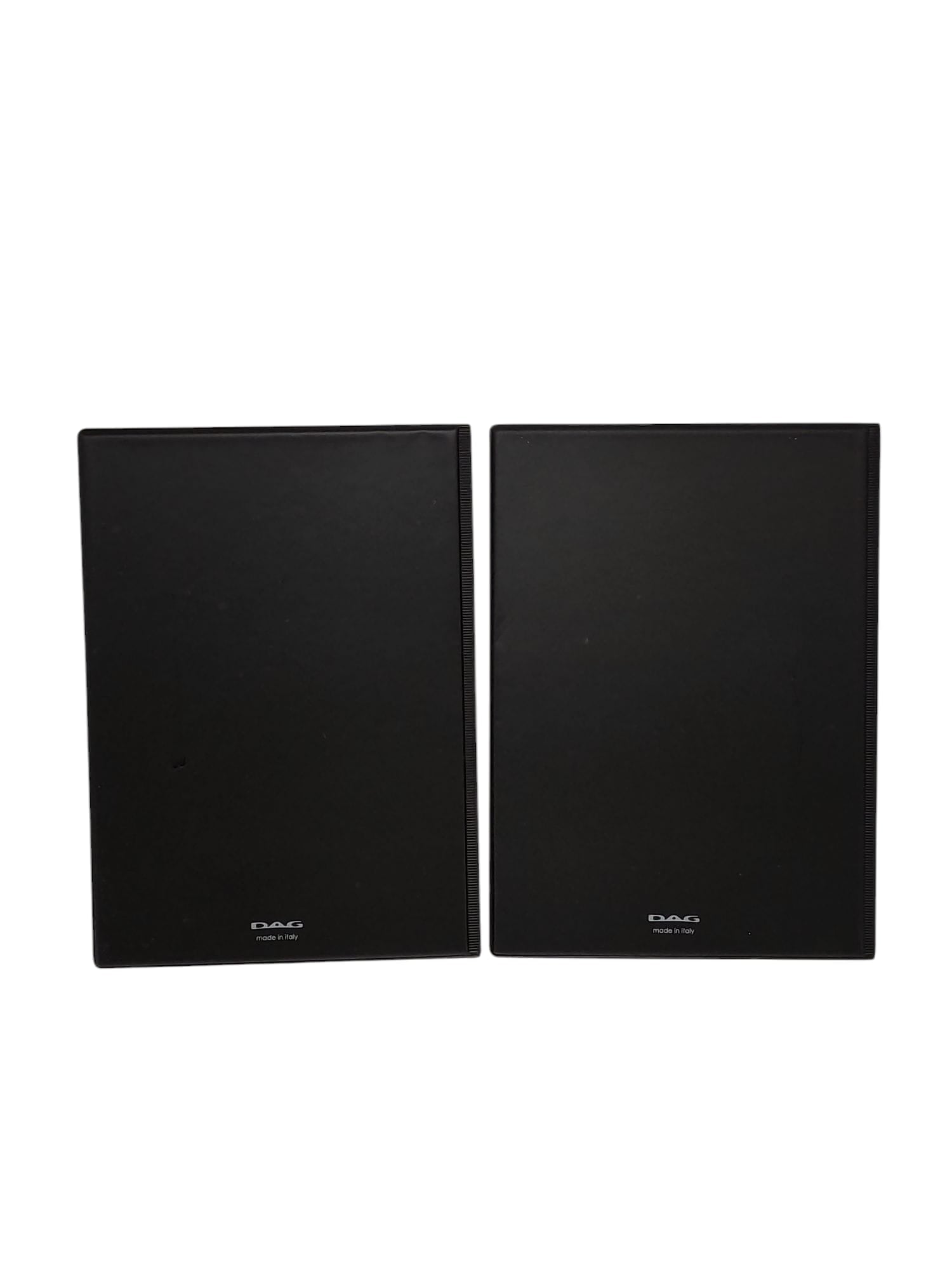 DAG Style RIA43XM Menu Holder 4 Sleeves 2 Pockets A4 Black