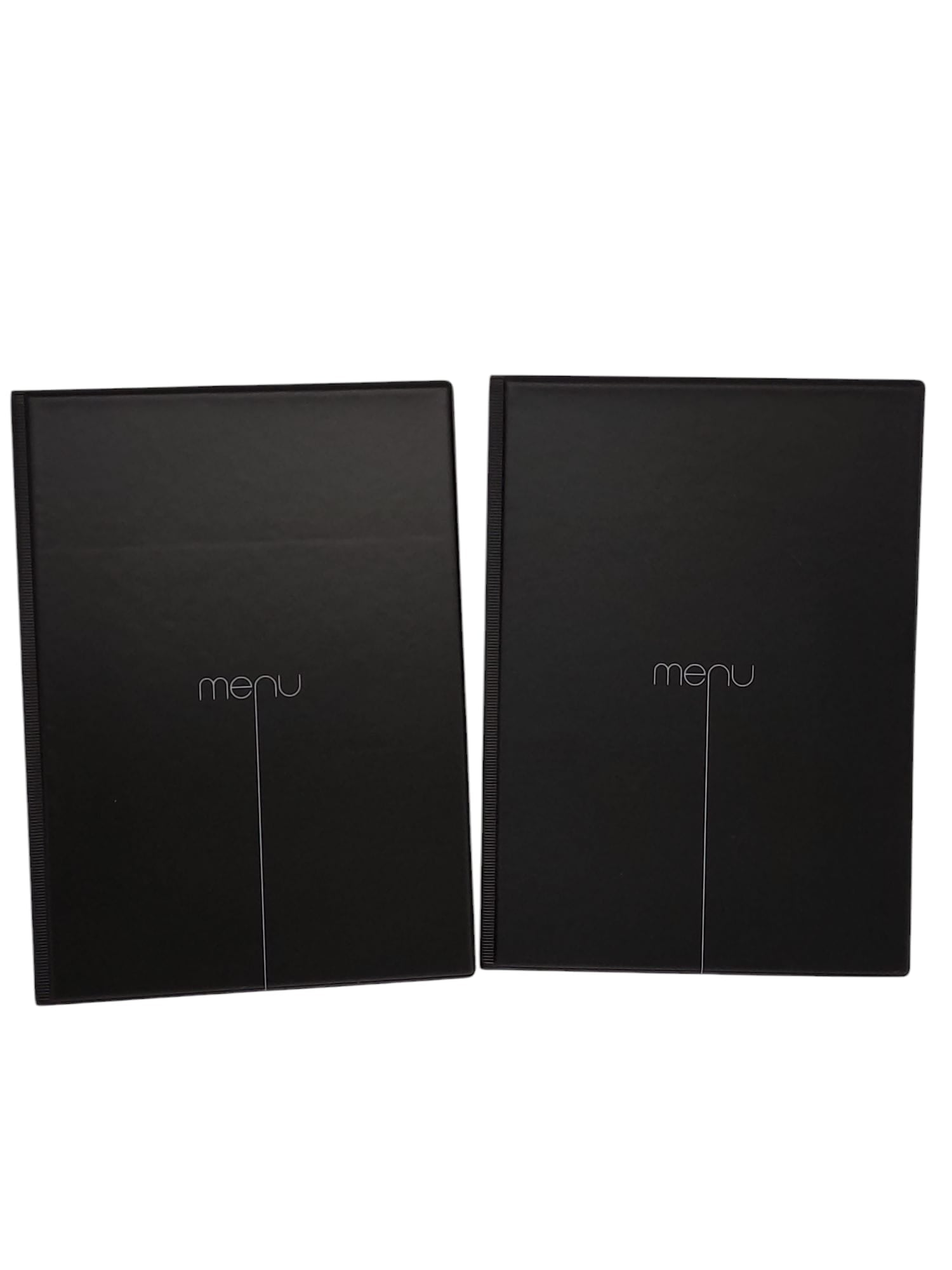 DAG Style RIA43XM Menu Holder 4 Sleeves 2 Pockets A4 Black