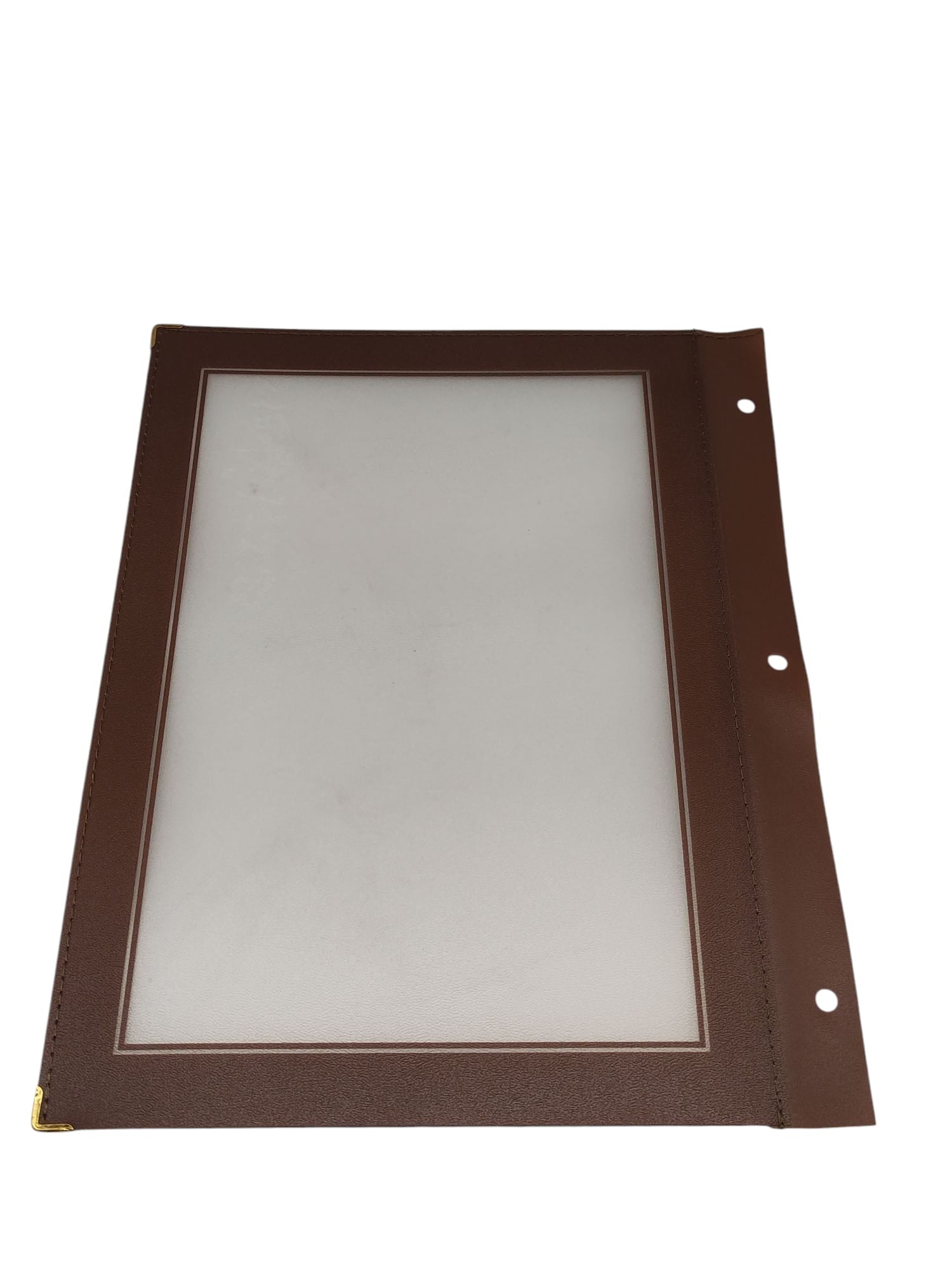 Securit Wood Range Inserts A4 5 pieces brown