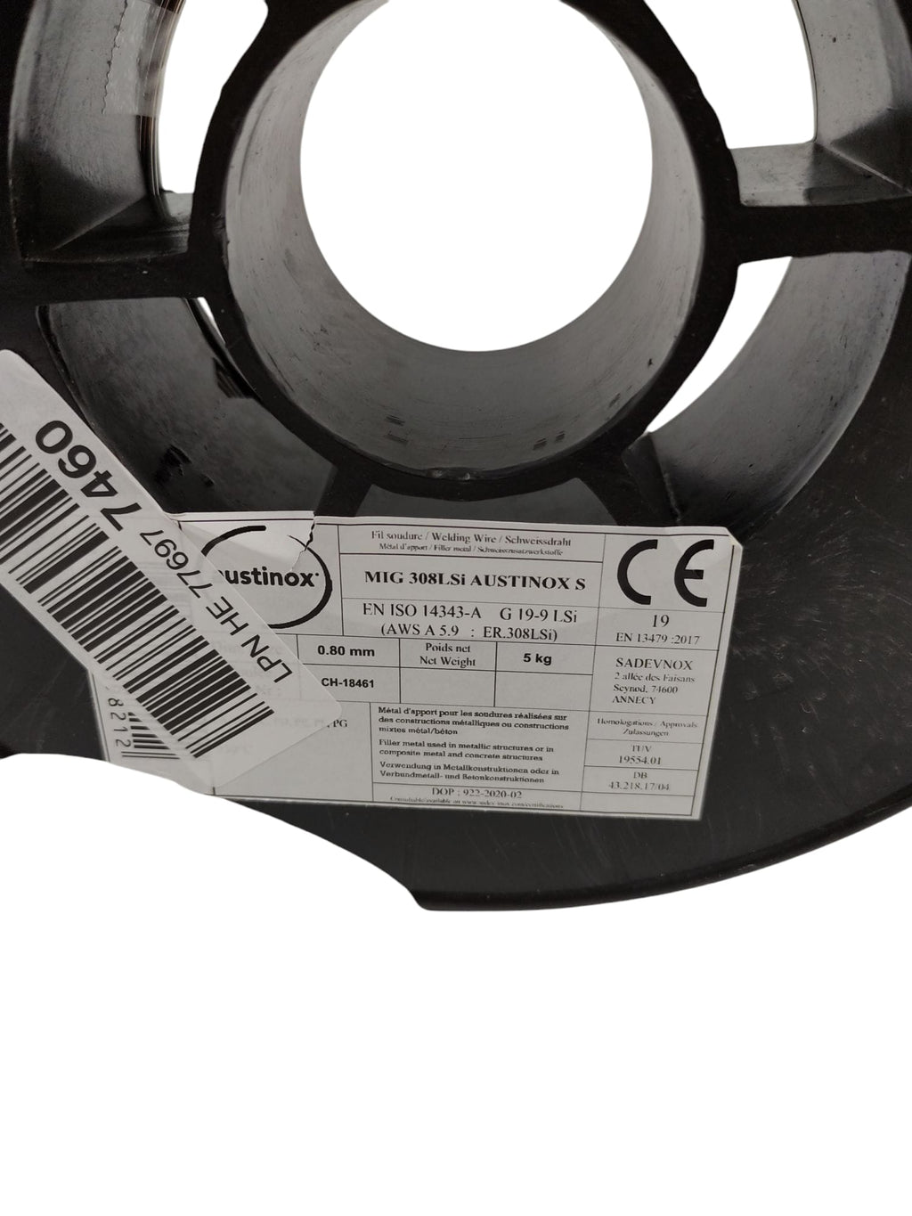 GYS 86579 Massivdrahtrolle Edelstahl 308LSi 200 mm 5 kg