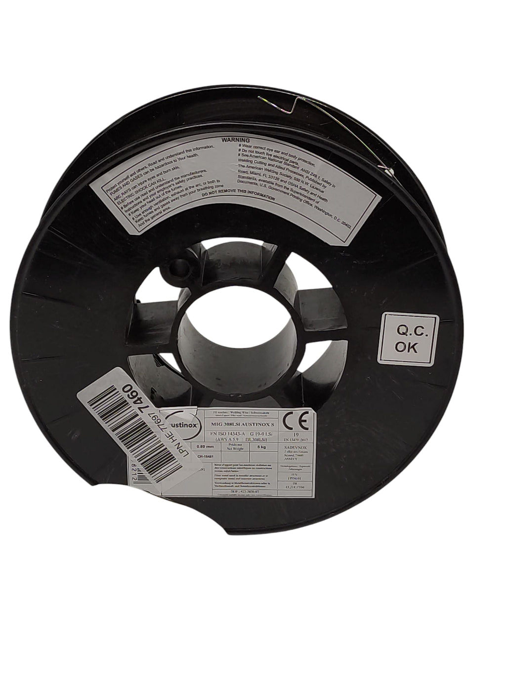 GYS 86579 Massivdrahtrolle Edelstahl 308LSi 200 mm 5 kg