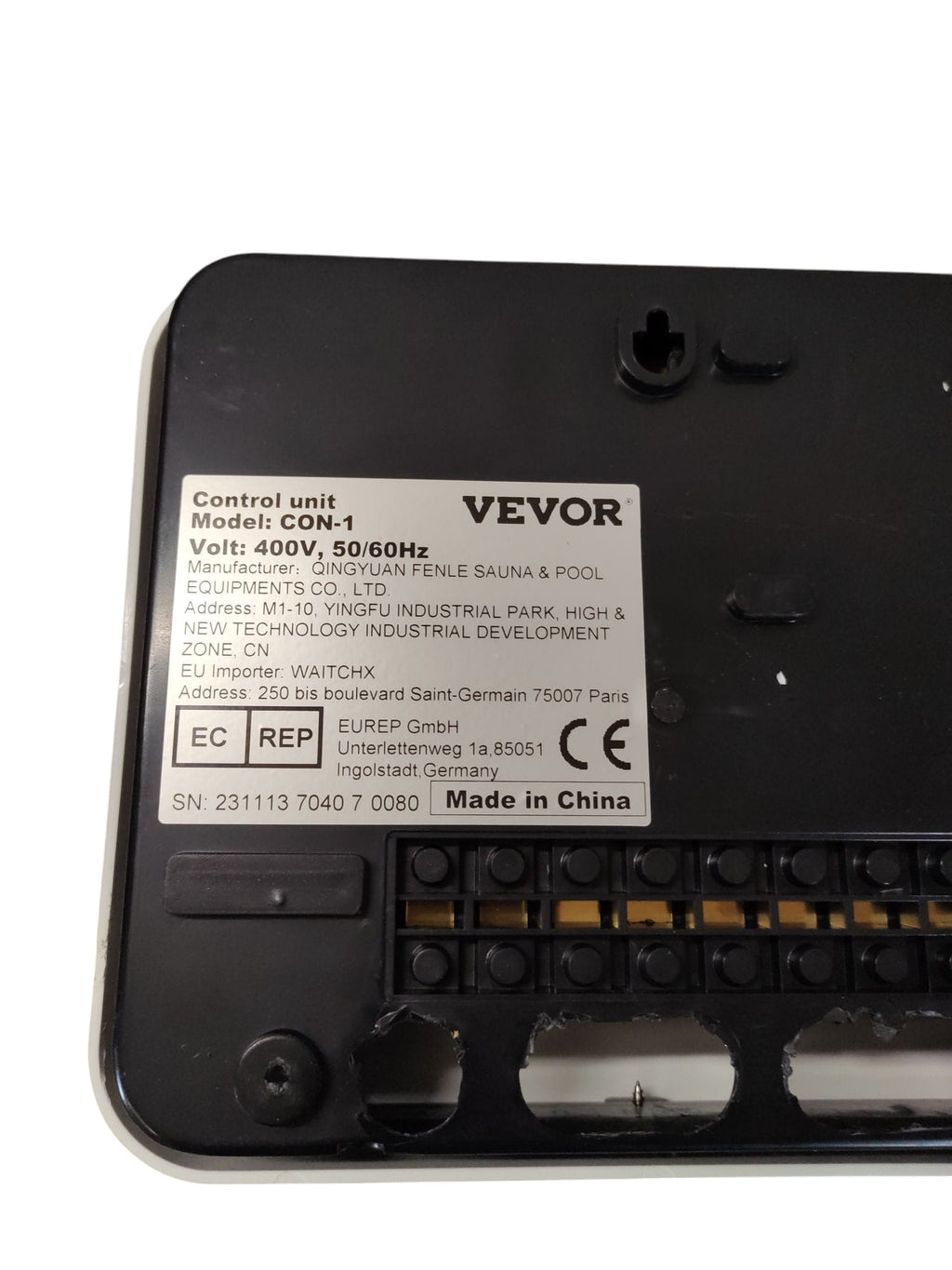 FlowerW Sauna Digital Controller 3-9kW extern Saunaofen