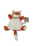Les Amis Paprika Renard Doudou Marionnette Orange