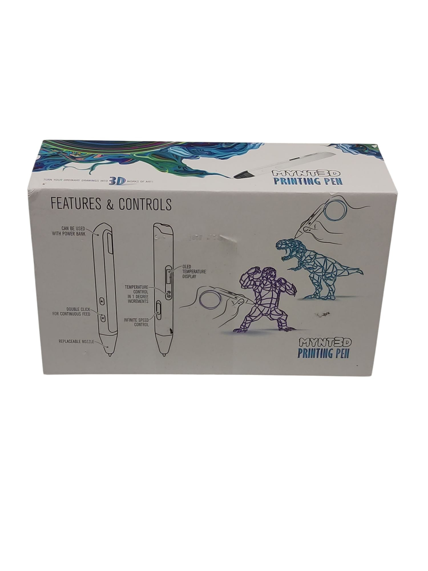 MYNT3D Professional 3D Pen with OLED Display