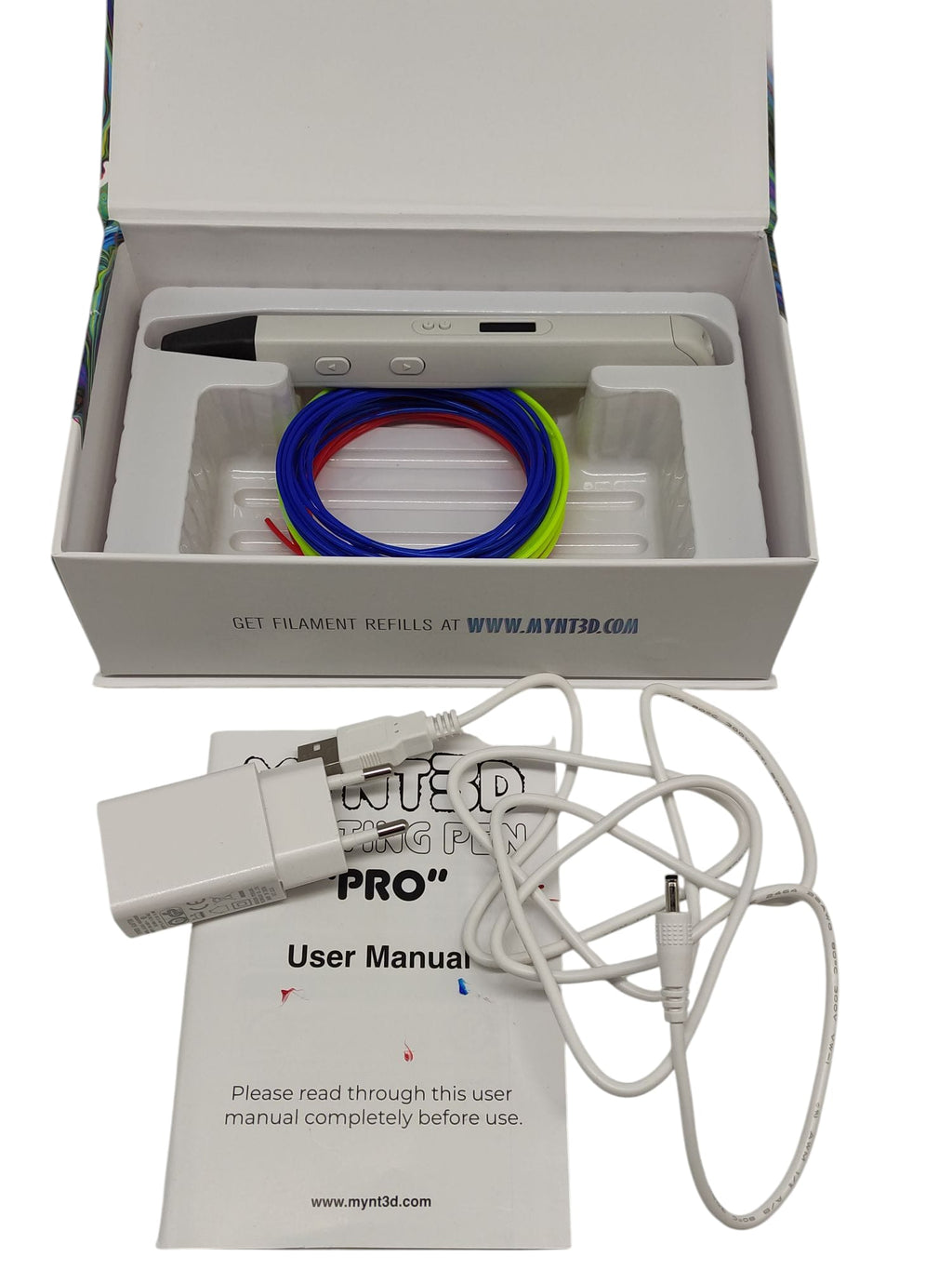 MYNT3D Professional 3D Pen with OLED Display