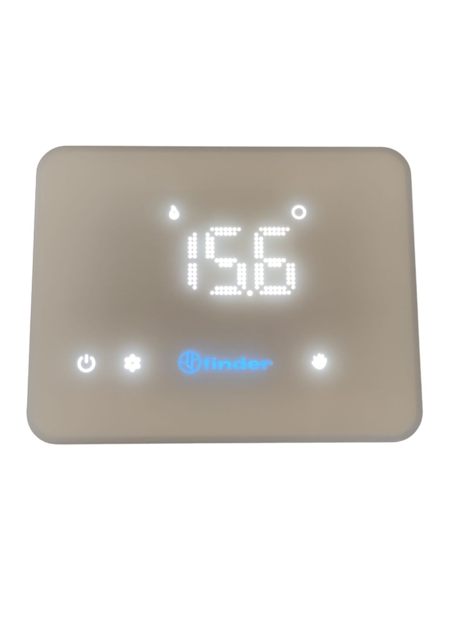 Finder 1C9190030W07 Digitaler Chronothermostat Raumthermostat Weiß Matt