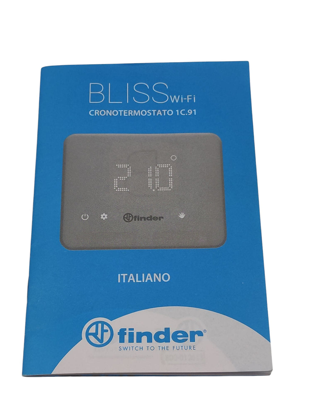 Finder 1C9190030W07 Digitaler Chronothermostat Raumthermostat Weiß Matt