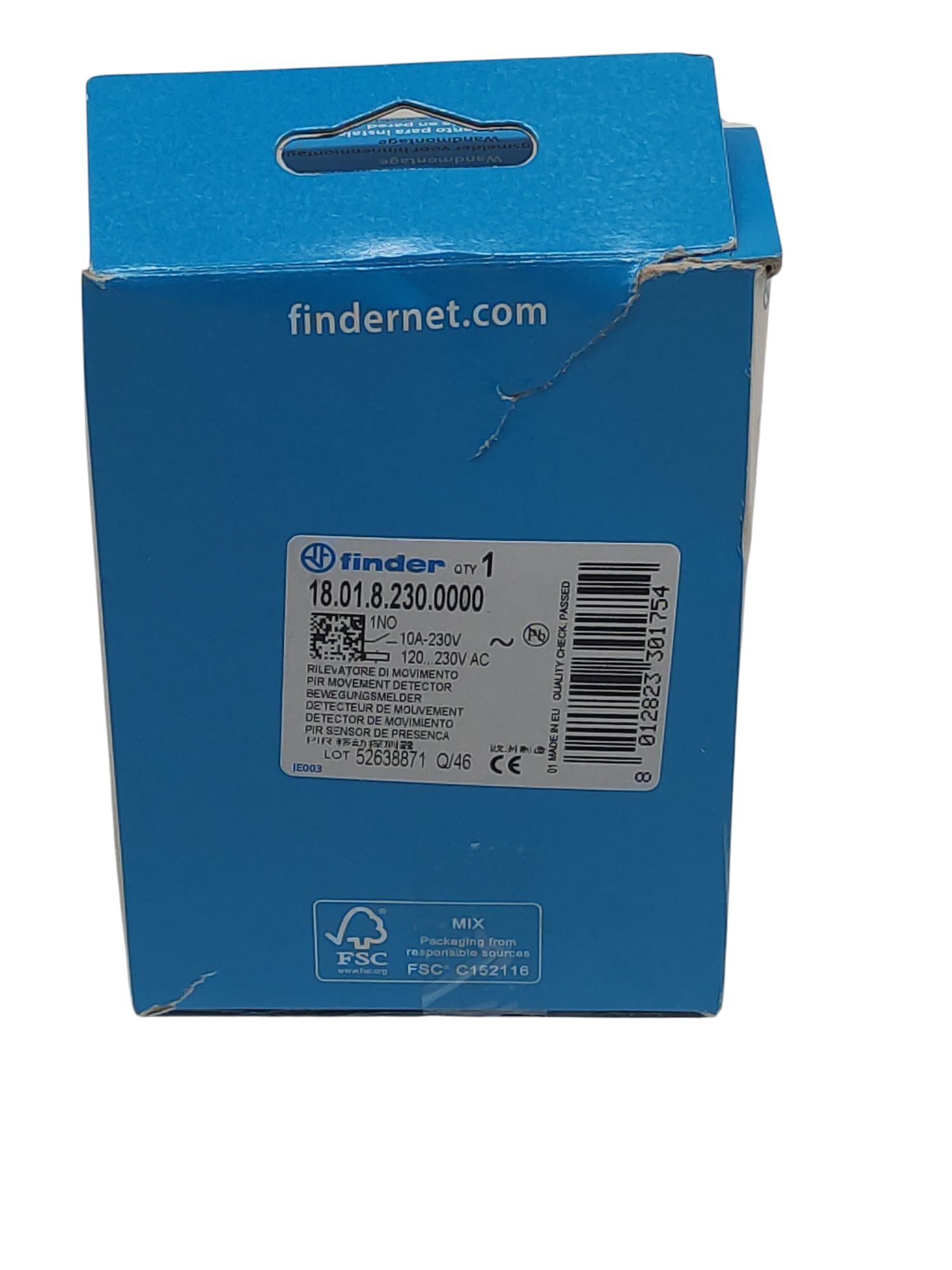 Finder Infrarot Bewegungsmelder 10 A 230 V