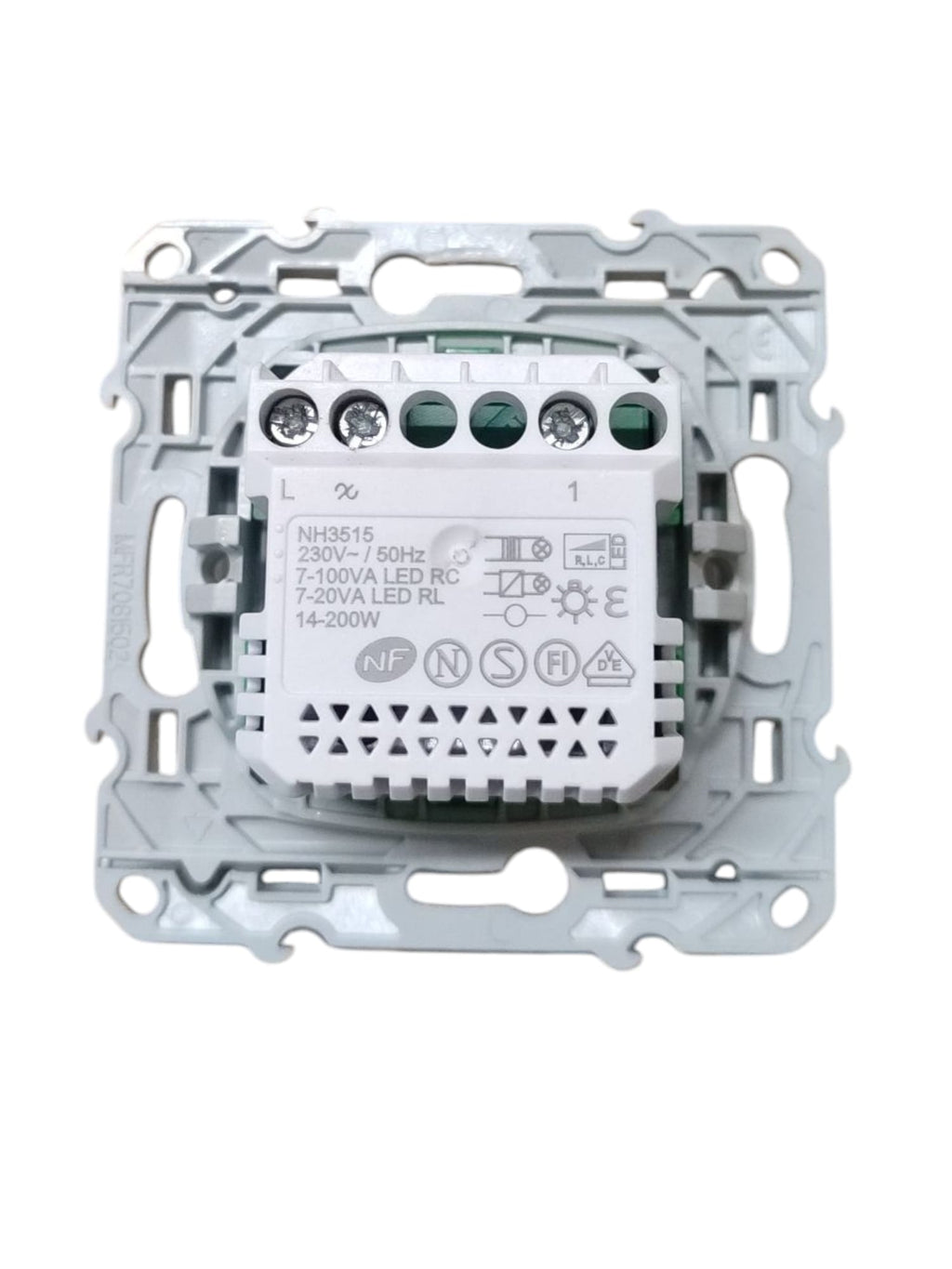 Schneider Electric Wiser Odace 2-Wire Touch Dimmer Zigbee White