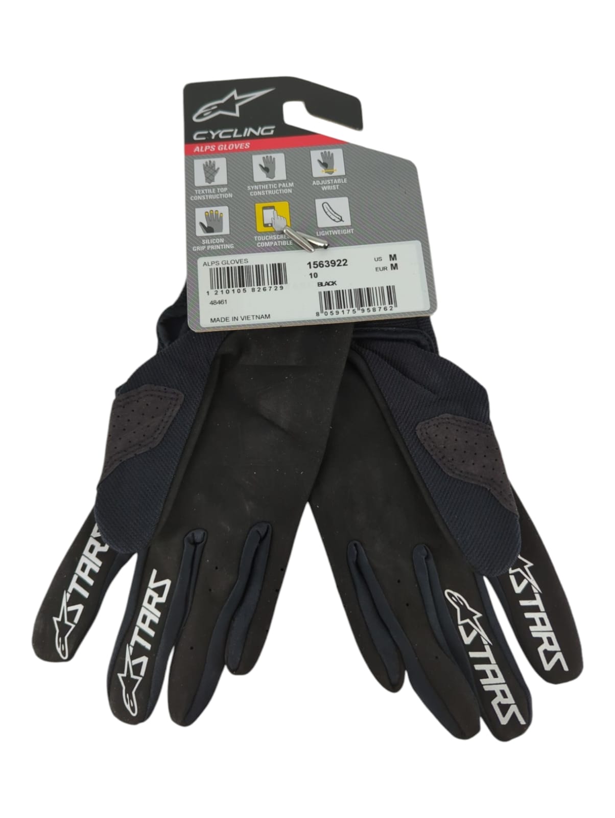Alpinestars ALPS Fahrradhandschuhe Schwarz M