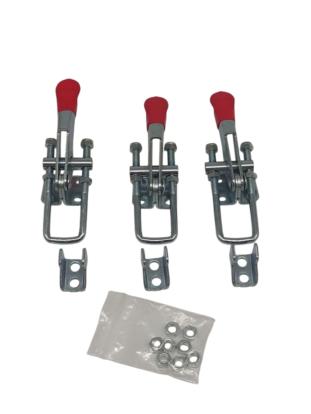 Oumefar Hebelklemme Schnellverschluss 3er Set 163 kg