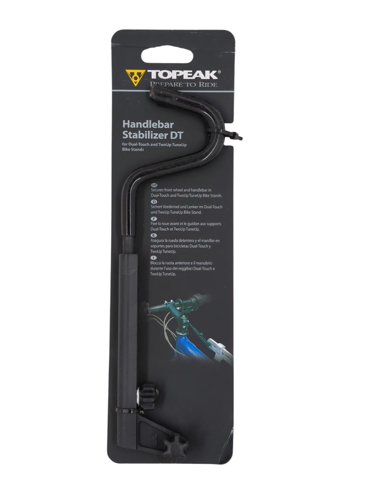 Lenkungsstabilisator Topeak DT  Schwarz 3,1T x 9,9B x 3,1H cm.