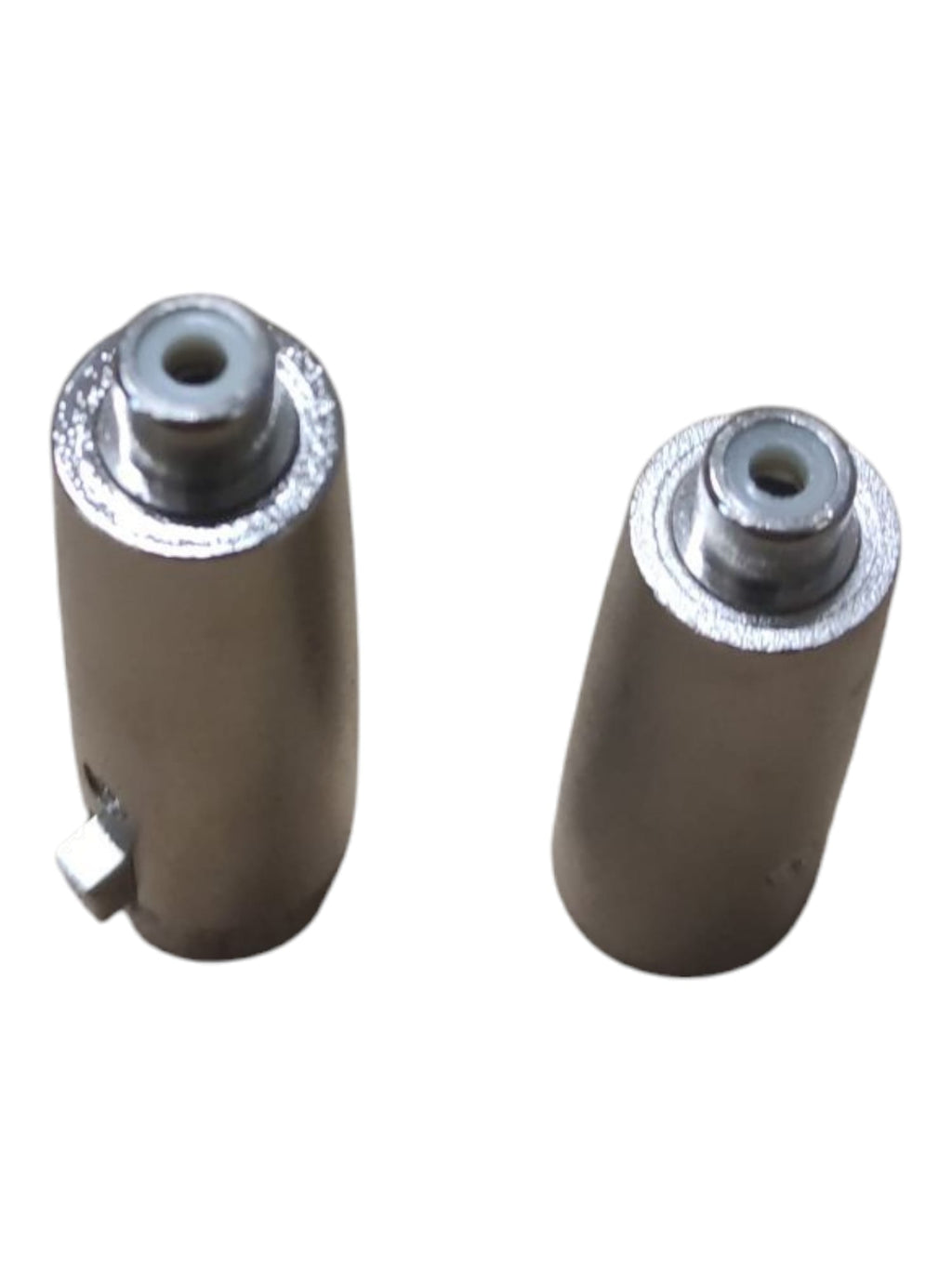 Xiatiaosann Cinch auf XLR 3-Pin Adapter RCA Silber