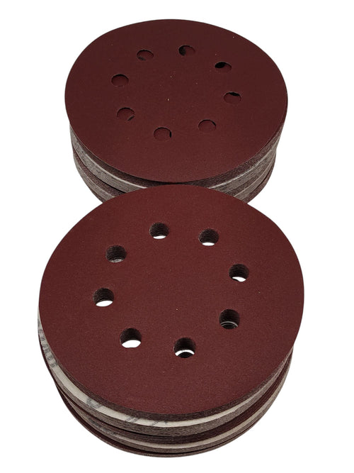 Schleifscheiben 125 mm 8 Loch 240 100 Stück