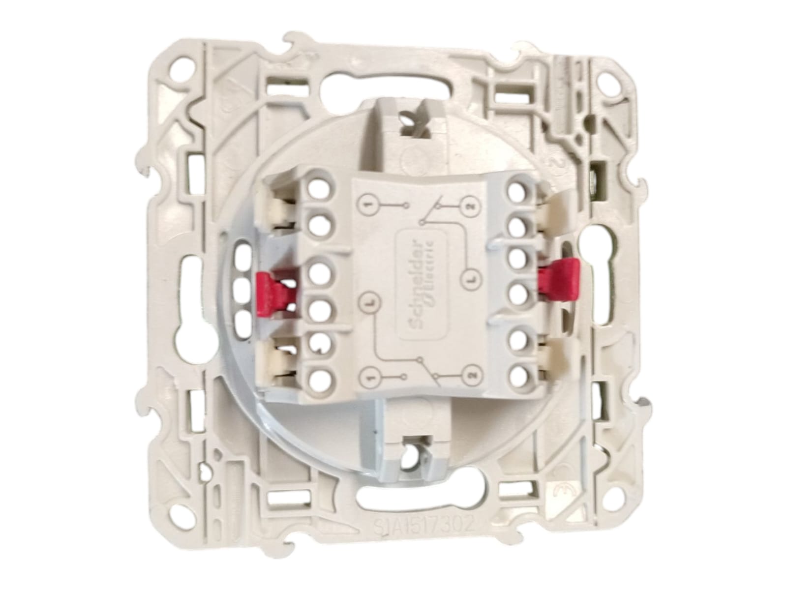 Odace VA Et Vient Schieber Aluminium 10A Schalter NO NF