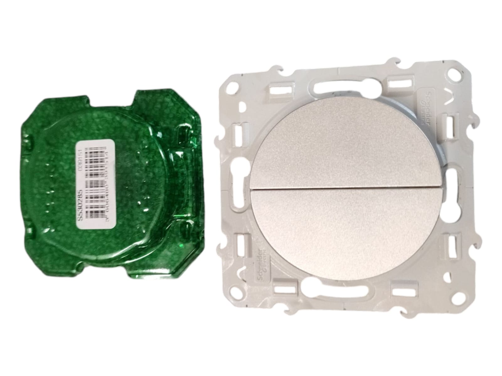 Odace VA Et Vient Schieber Aluminium 10A Schalter NO NF