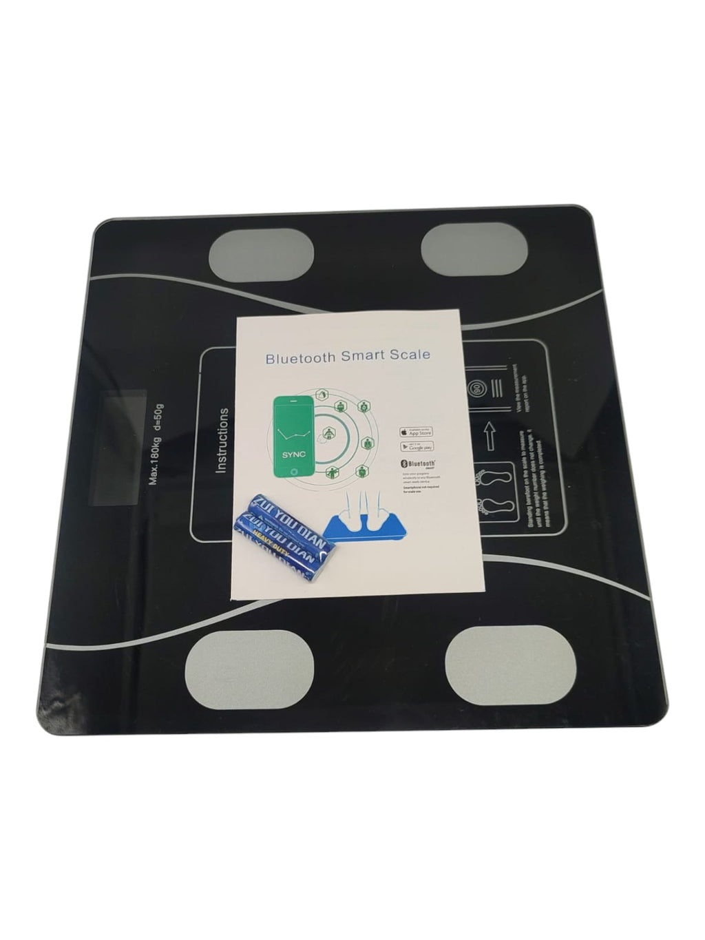 SQUADO Digitale Personenwaage Elektronisch