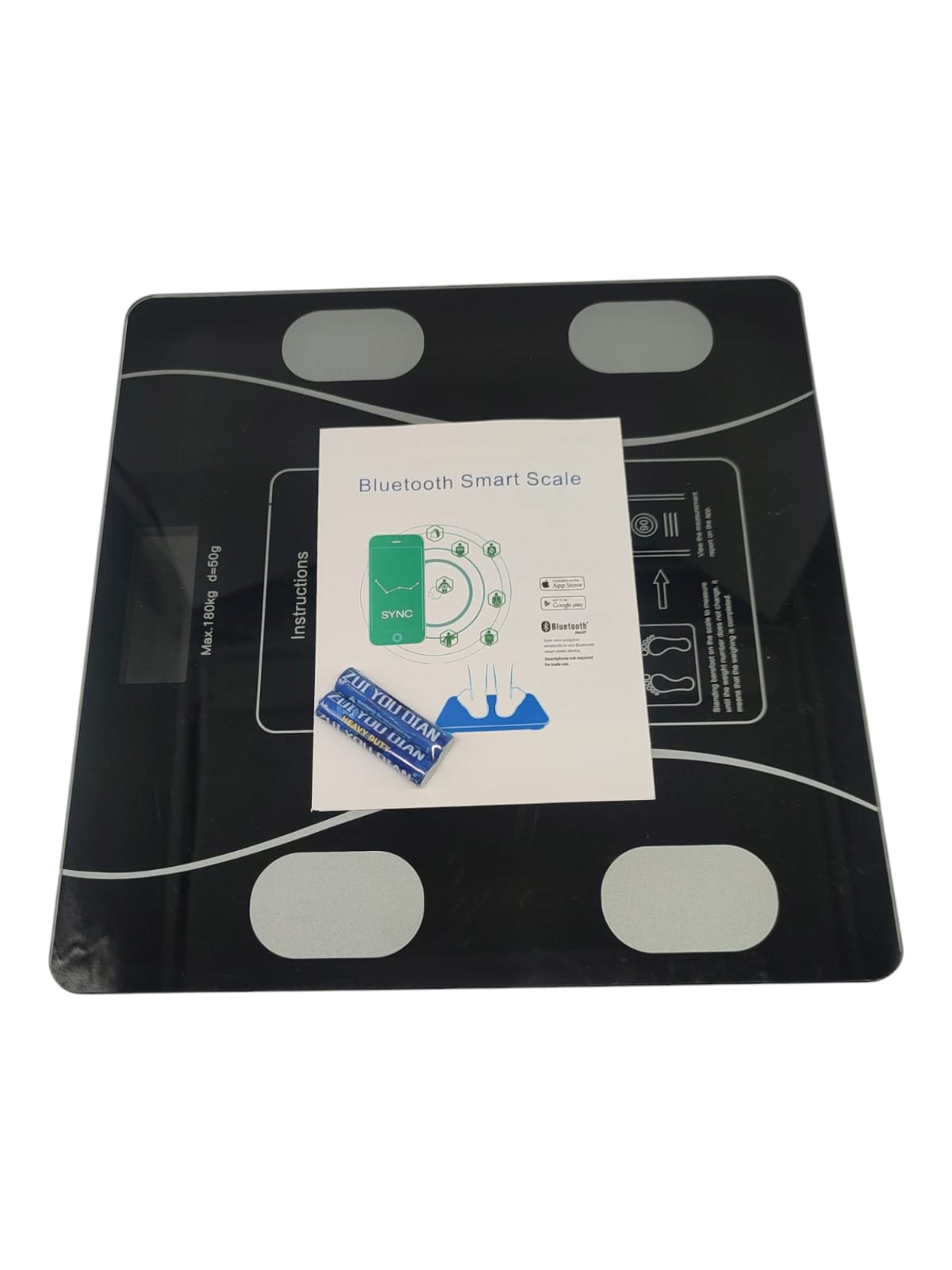 SQUADO Digitale Personenwaage Elektronisch