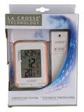 La Crosse Technology WS6810 Temperaturstation Innen Außen Orange