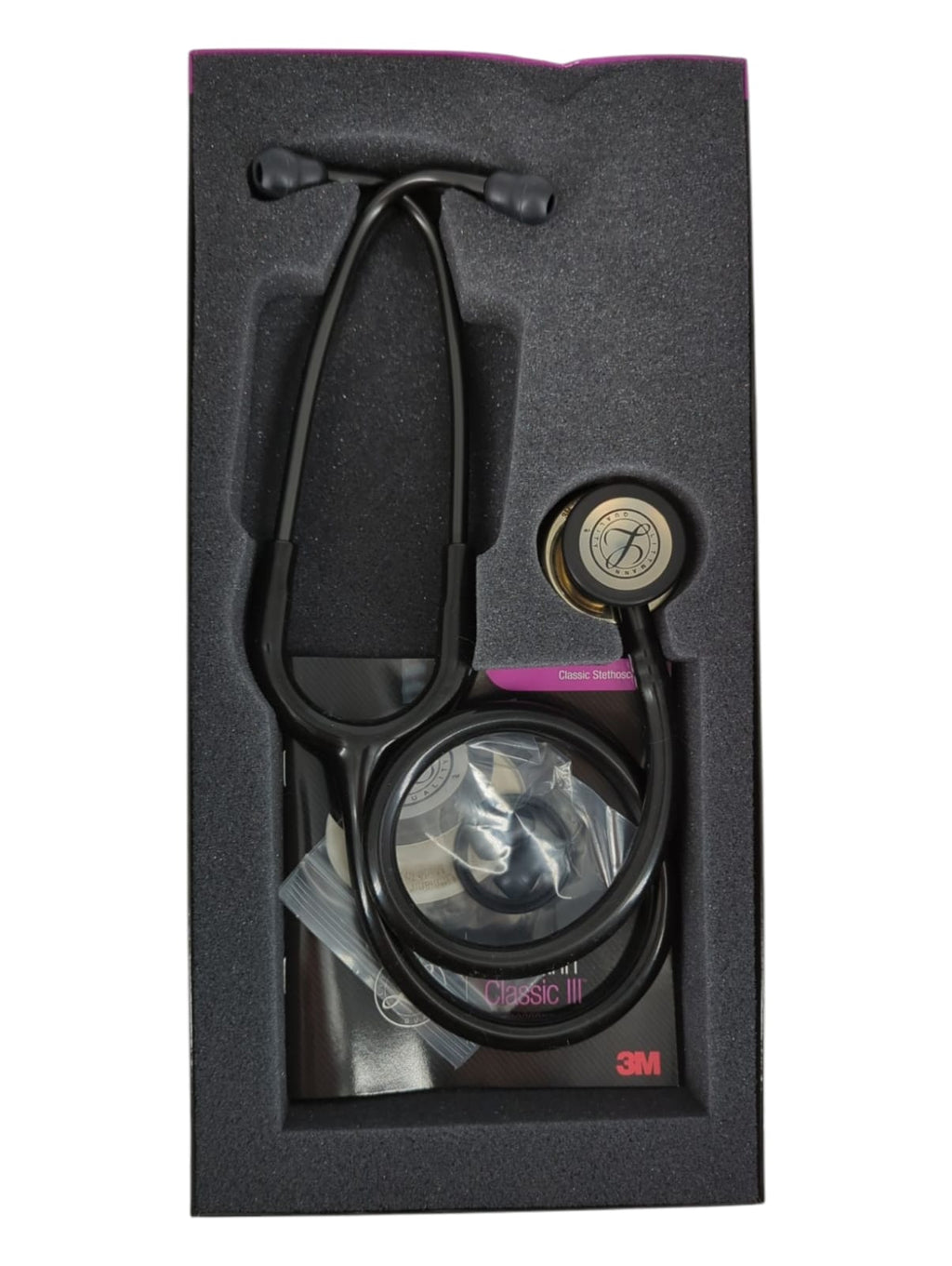 3M Littmann Classic III Stethoskop Champagner Dual-Head Arzt Pflege Medizin