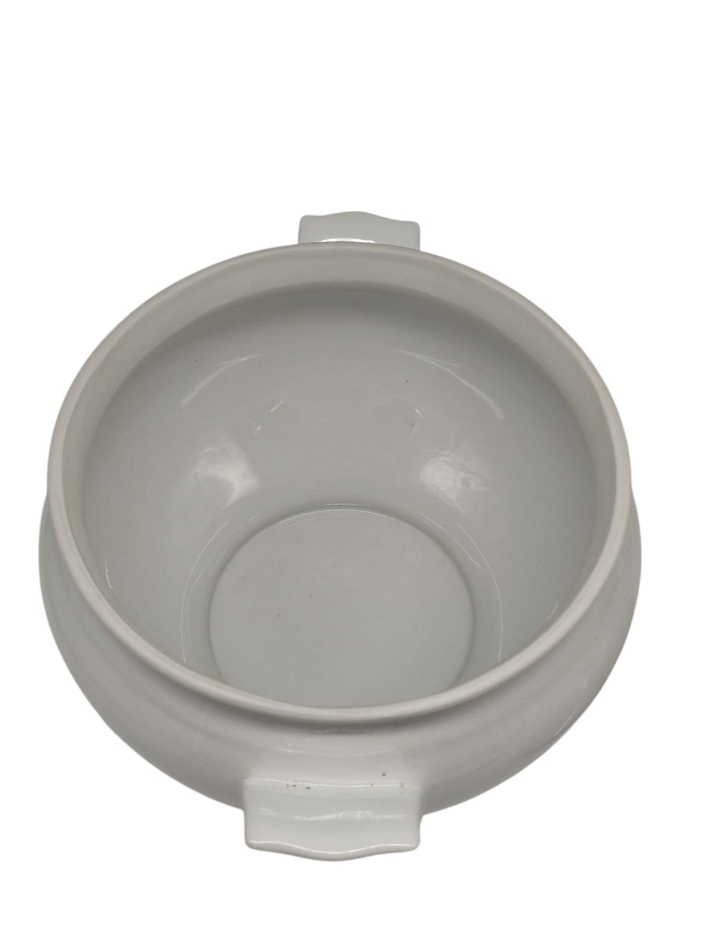 Olympia Whiteware Suppenschüssel mit Kelle 2,5L 227x250 mm