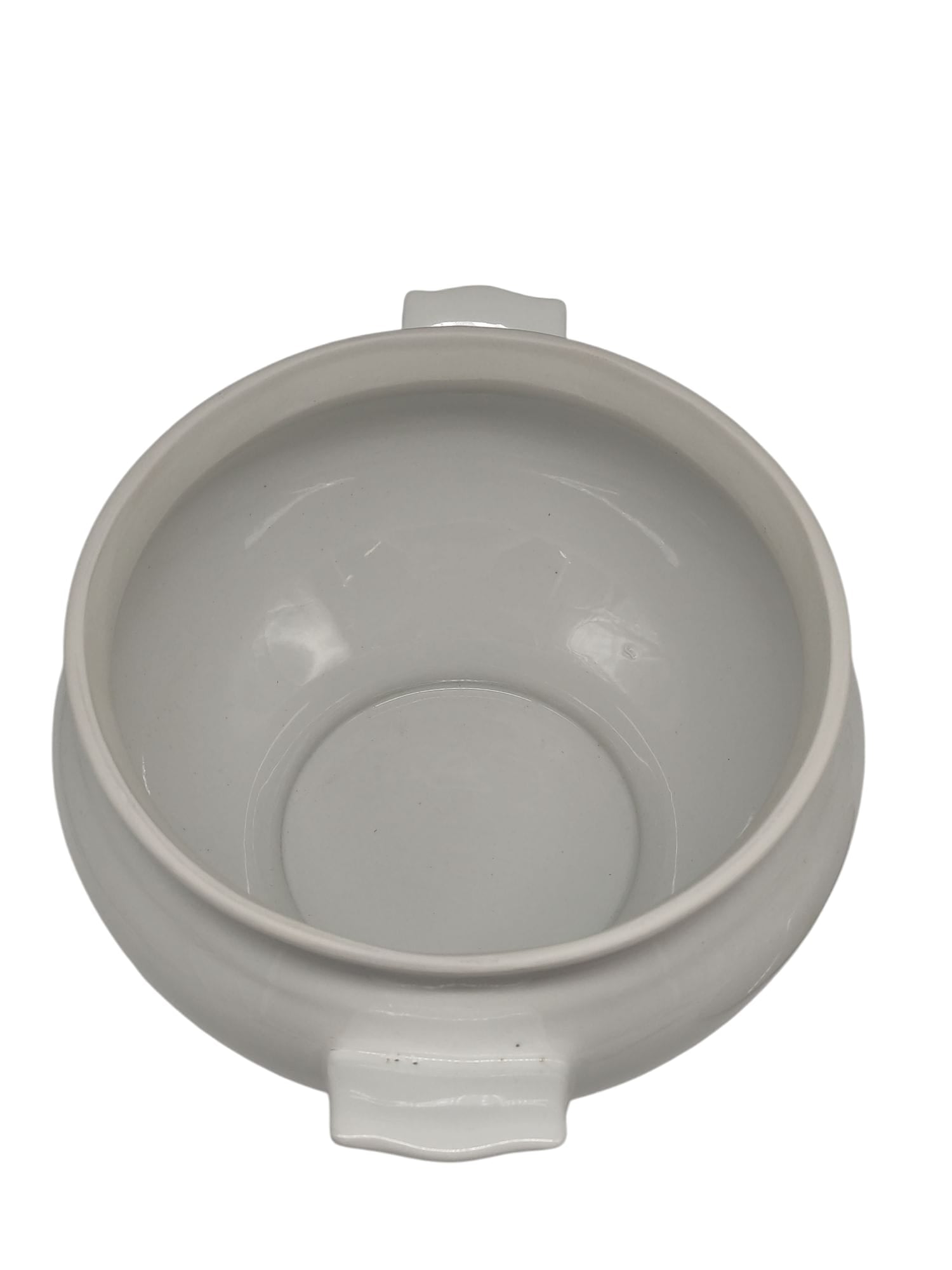 Olympia Whiteware Suppenschüssel mit Kelle 2,5L 227x250 mm