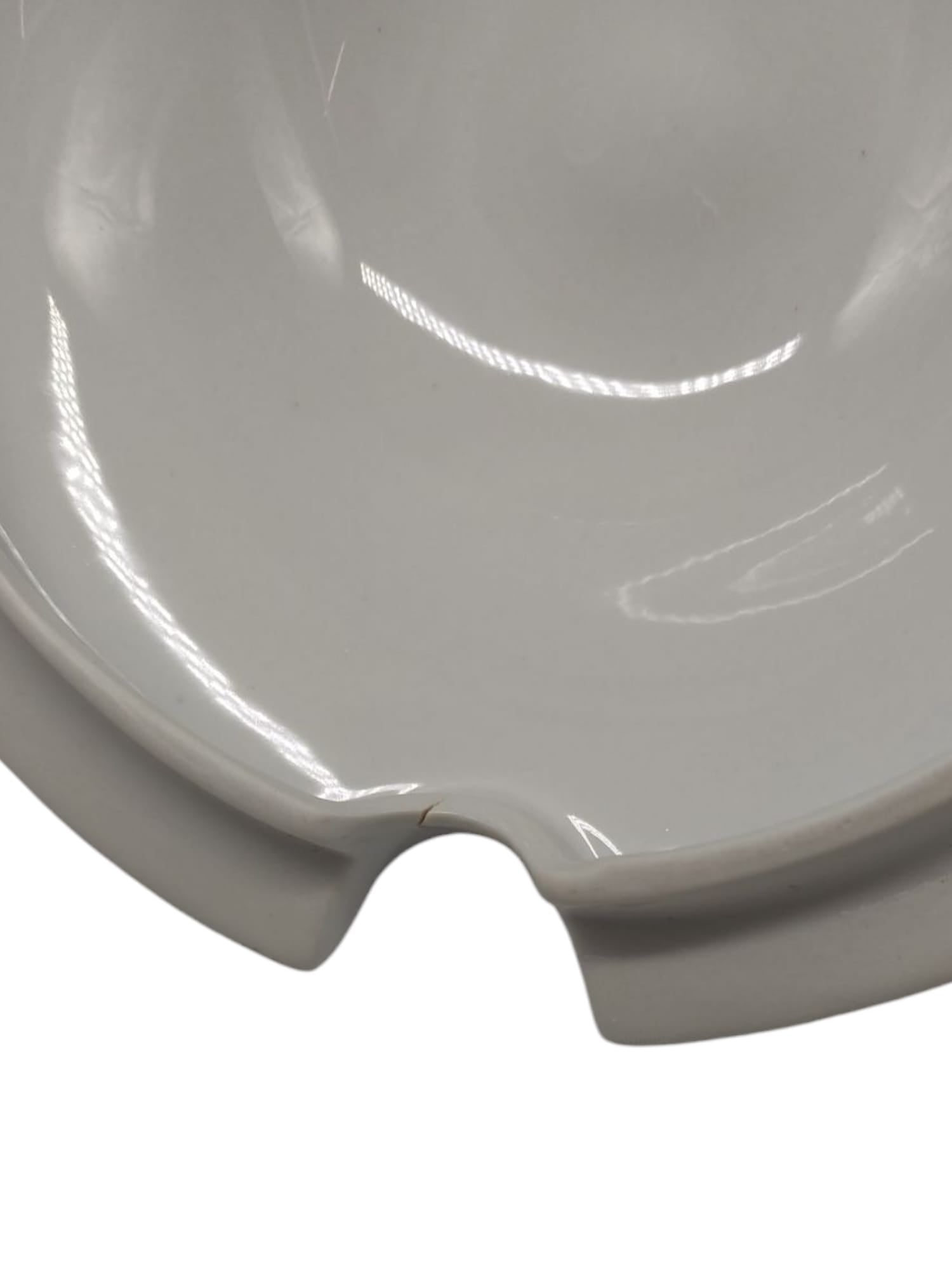 Olympia Whiteware Suppenschüssel mit Kelle 2,5L 227x250 mm