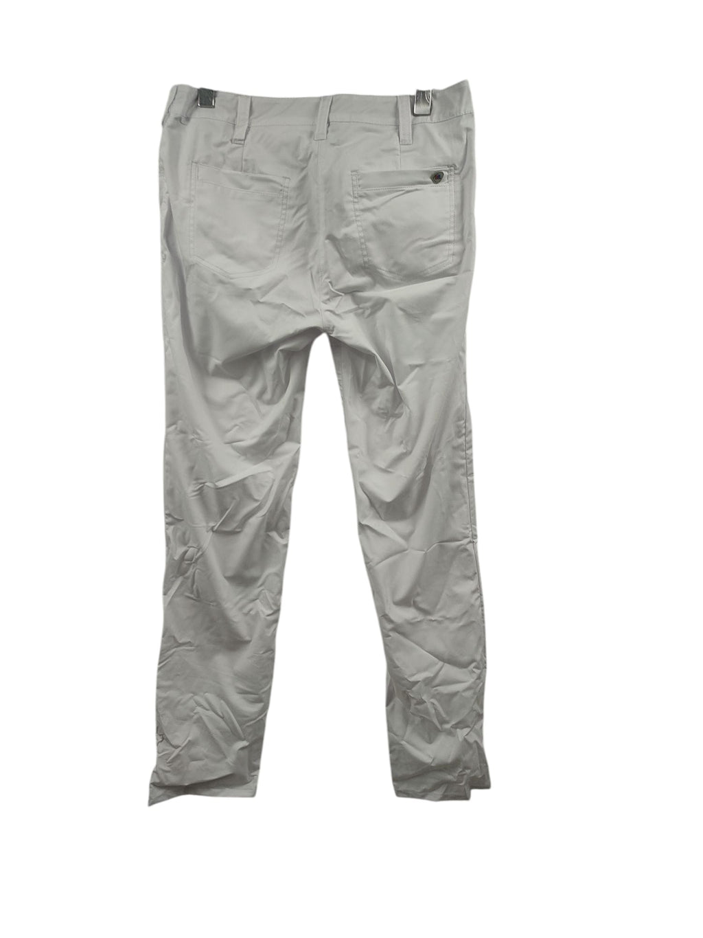BP Elastic Fabric Trousers Women White Size 40 L Stretch