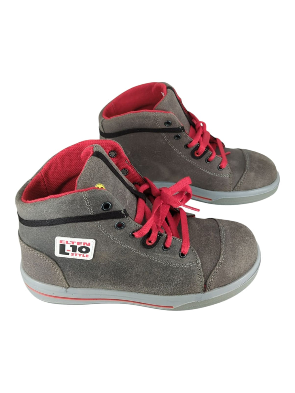 ELTEN VINTAGE Mid Safety Shoes Work Shoes ESD S3 Size 39 Grey