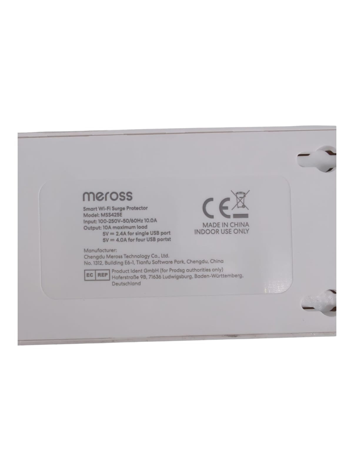 Meross Smart WiFi Extender Steckdosenleiste 3 AC Alexa