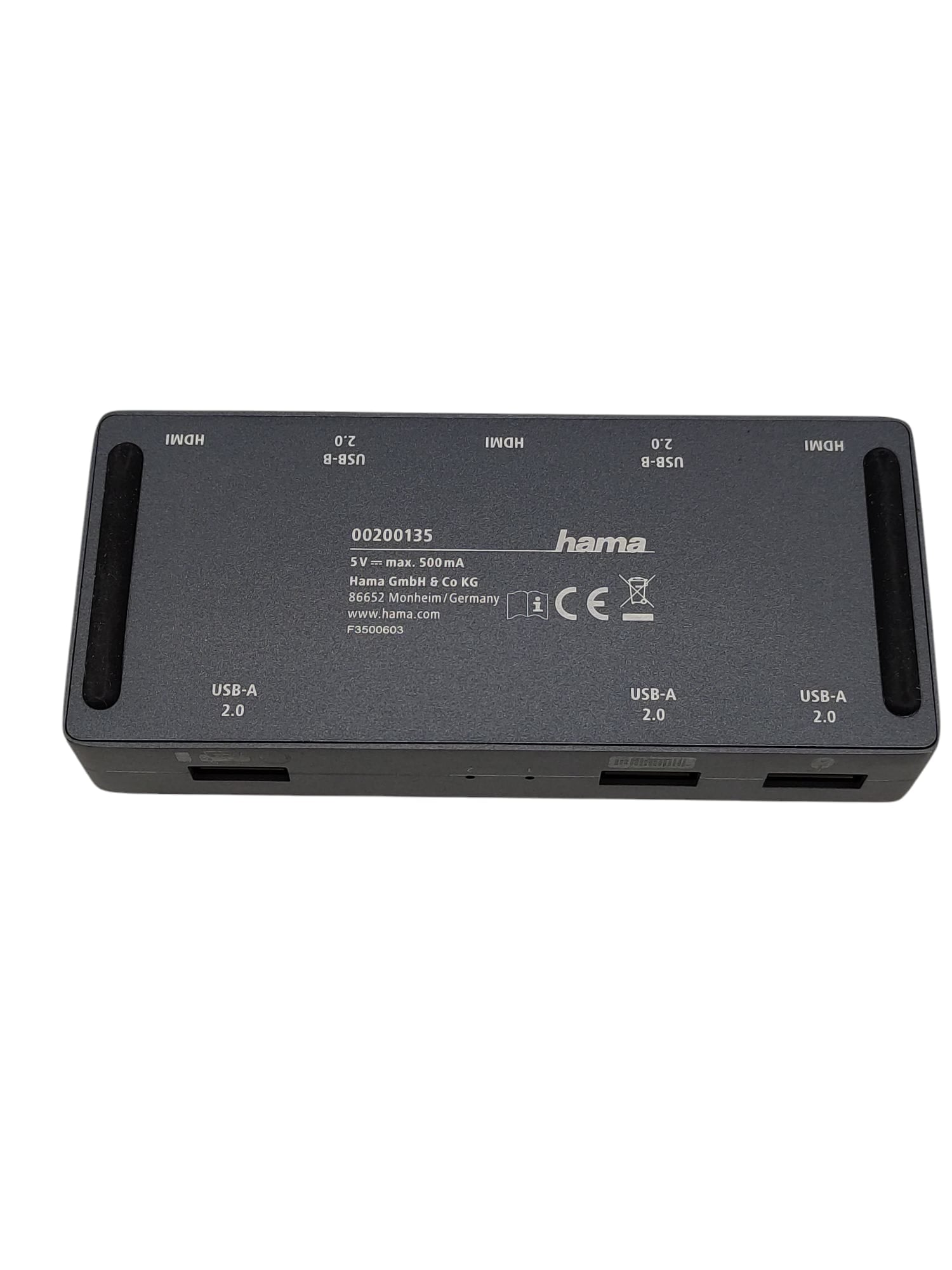 Hama KVM-Switch 2 PCs 4 Ports für Laptops MacBooks Tablets