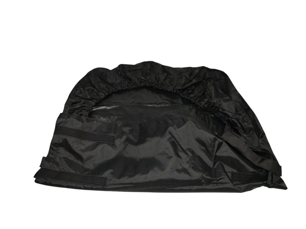 Tractor seat cover, HDD, small, black nylon