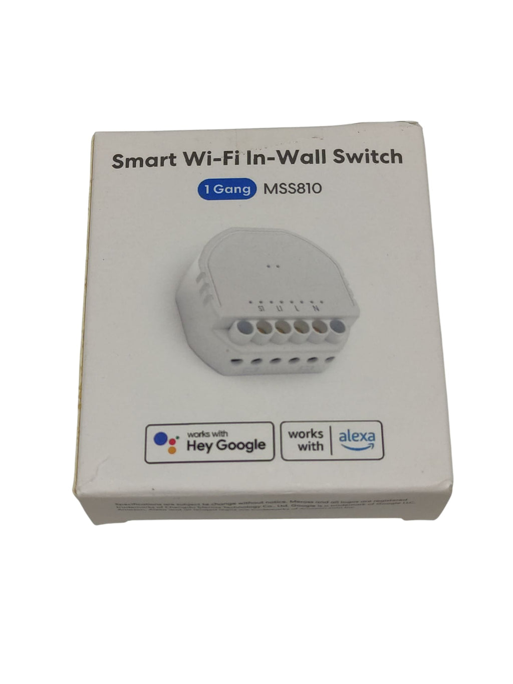 Meross Smart WiFi Switch, Mini Wall Switch