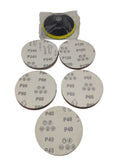 Hibisaws Schleifscheiben-Set 125 mm, 50 Stück