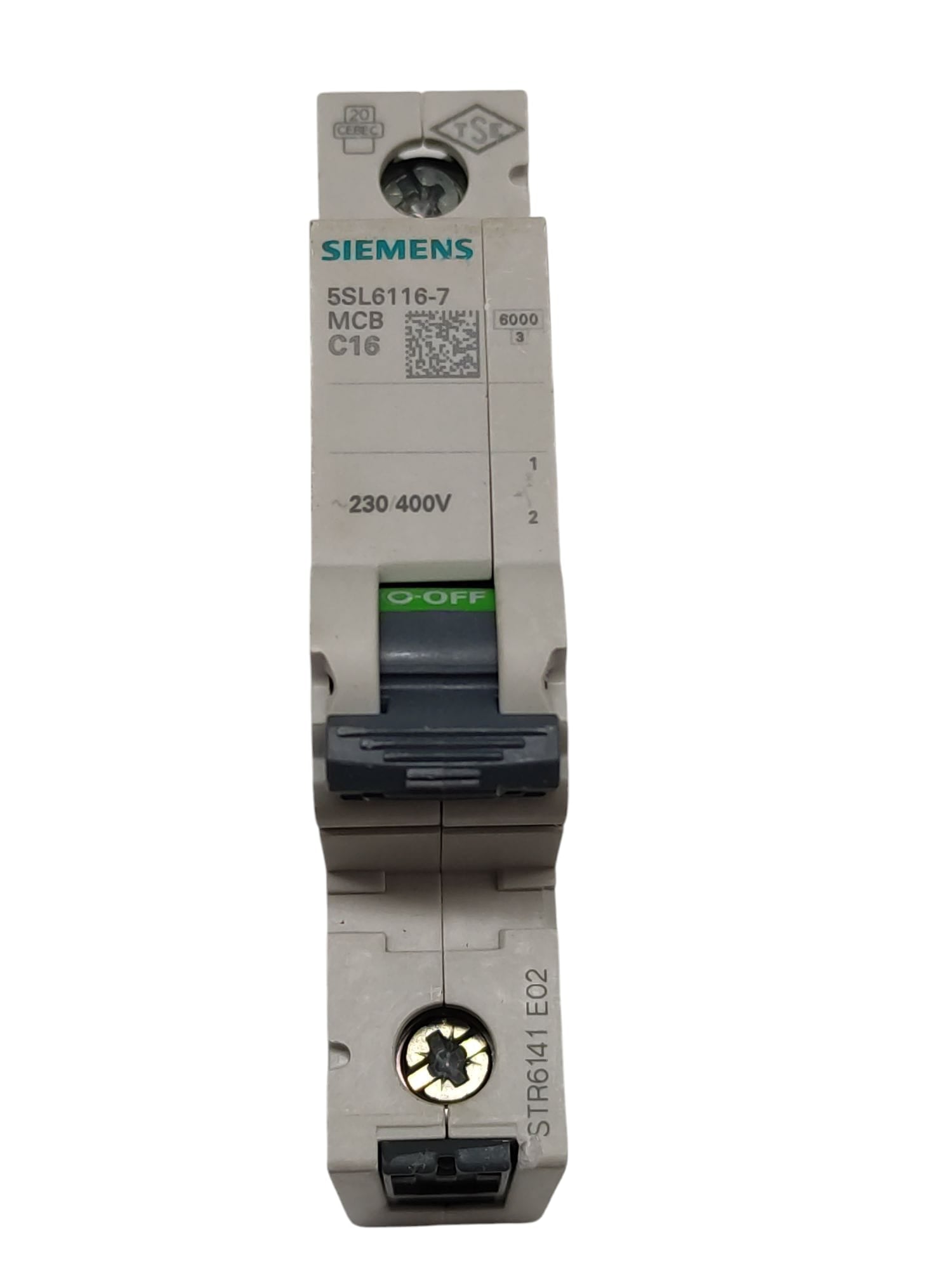 Siemens 5SL61167 Sentron Circuit Breaker 1-pole 16 A Set of 4